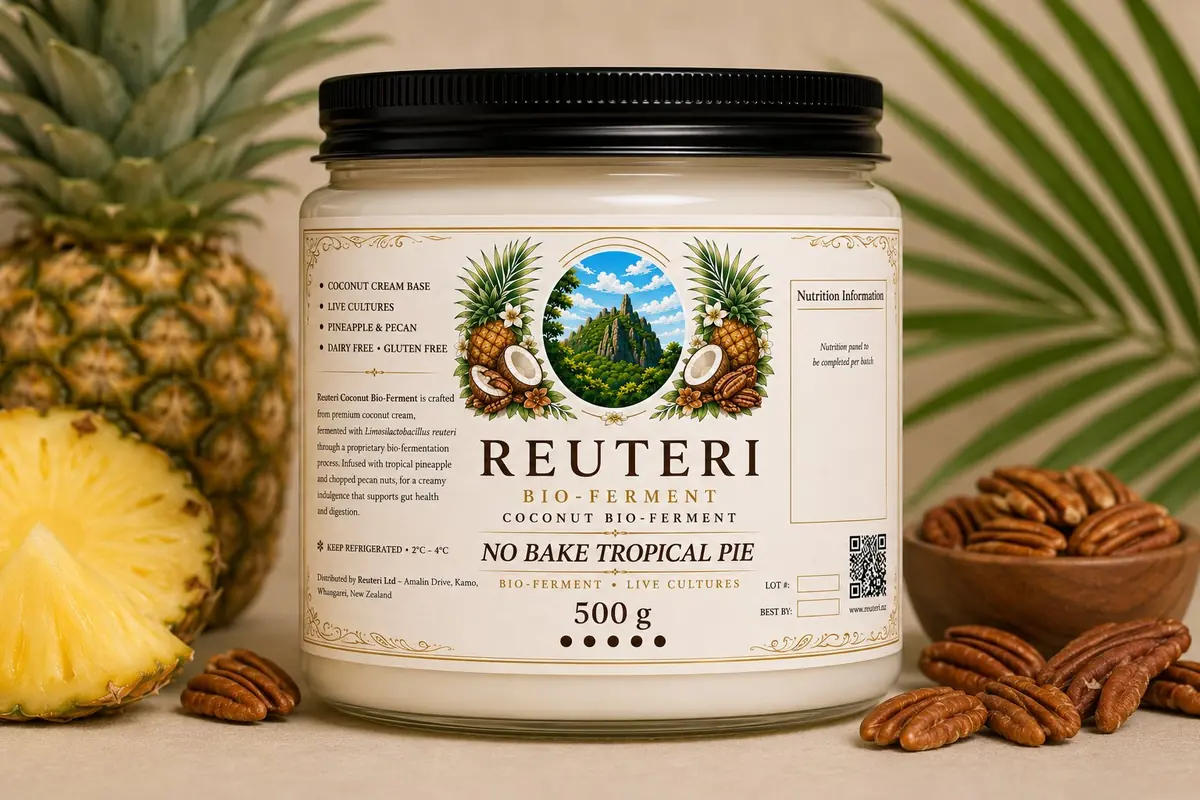 No Bake Tropical Pie Bio-Ferment